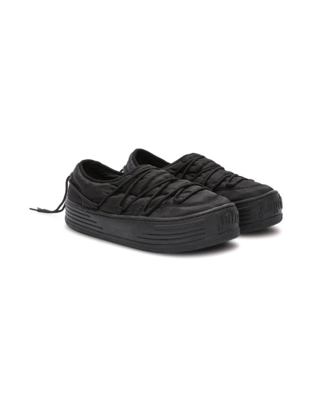 Palm Angels Snow Puffed Sneakers Black Men's Size 12 EU 45 NIB